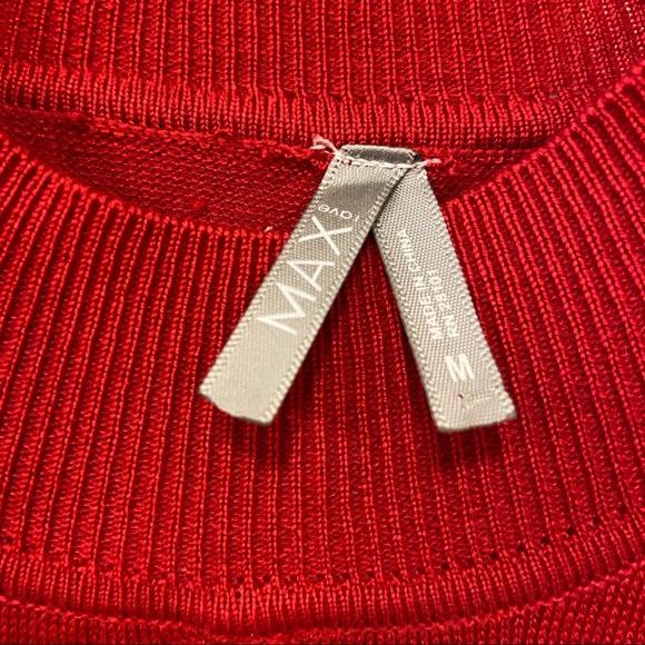Max Rave Red Lightweight Sweater - Picture 5 of 6